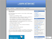 Tablet Screenshot of comoelborras.wordpress.com