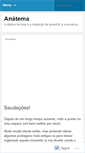 Mobile Screenshot of anatemata.wordpress.com