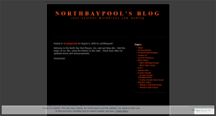 Desktop Screenshot of northbaypool.wordpress.com