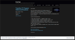 Desktop Screenshot of focfest.wordpress.com