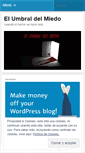 Mobile Screenshot of elumbraldelmiedo.wordpress.com