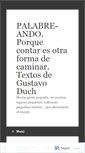 Mobile Screenshot of gustavoduch.wordpress.com