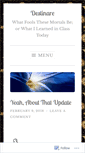 Mobile Screenshot of destinare.wordpress.com