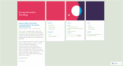 Desktop Screenshot of compostmodern.wordpress.com