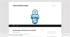 Desktop Screenshot of nathanielwithcrispaz.wordpress.com
