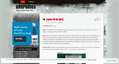 Desktop Screenshot of grupobios.wordpress.com
