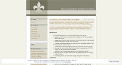 Desktop Screenshot of managementinnovations.wordpress.com