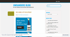 Desktop Screenshot of jimsanders1.wordpress.com