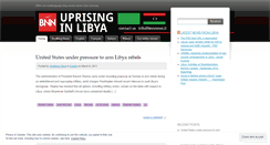 Desktop Screenshot of bnnlibya.wordpress.com