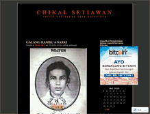 Tablet Screenshot of chikalsetiawan.wordpress.com