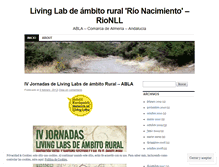 Tablet Screenshot of livinglabrionacimiento.wordpress.com