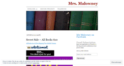 Desktop Screenshot of malowney.wordpress.com