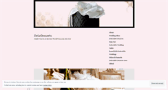 Desktop Screenshot of deledesserts.wordpress.com