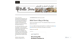 Desktop Screenshot of belleterre.wordpress.com