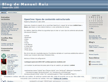 Tablet Screenshot of manuelruiz.wordpress.com