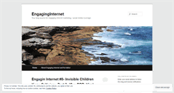 Desktop Screenshot of engaginginternet.wordpress.com
