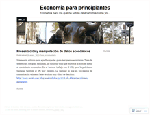 Tablet Screenshot of economiabasica.wordpress.com