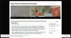 Desktop Screenshot of jodytoole.wordpress.com