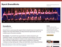 Tablet Screenshot of nhsdramaworks.wordpress.com
