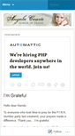 Mobile Screenshot of angelacourte.wordpress.com