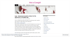 Desktop Screenshot of notacowgirl.wordpress.com