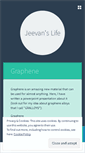 Mobile Screenshot of jeevanslife.wordpress.com