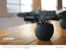 Tablet Screenshot of lunjini.wordpress.com