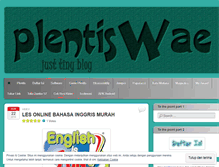 Tablet Screenshot of plentiswae.wordpress.com