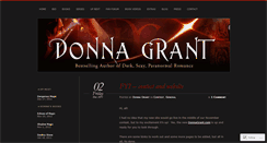 Desktop Screenshot of dgrantauthor.wordpress.com