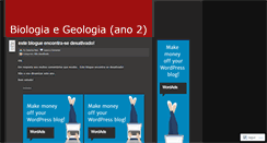 Desktop Screenshot of biogeo2.wordpress.com