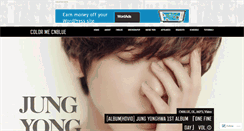 Desktop Screenshot of colormecnblue.wordpress.com