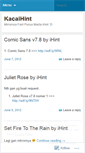 Mobile Screenshot of kacaihint.wordpress.com