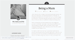 Desktop Screenshot of msbabyandme.wordpress.com