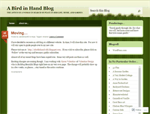 Tablet Screenshot of abirdinhand63.wordpress.com