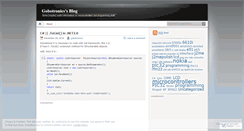 Desktop Screenshot of gobotronics.wordpress.com