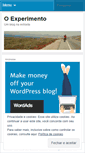 Mobile Screenshot of oexperimento.wordpress.com