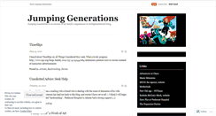 Desktop Screenshot of jumpinggenerations.wordpress.com