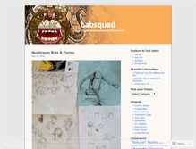 Tablet Screenshot of labsquad.wordpress.com
