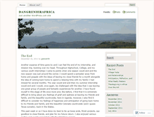 Tablet Screenshot of dangrenierafrica.wordpress.com