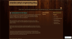 Desktop Screenshot of 2010engineering.wordpress.com