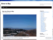 Tablet Screenshot of brewtobay.wordpress.com