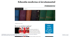 Desktop Screenshot of educatieonline.wordpress.com