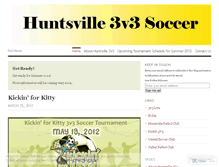 Tablet Screenshot of huntsville3v3.wordpress.com