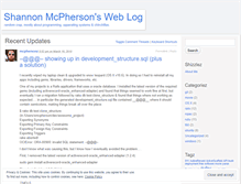 Tablet Screenshot of mcphersonz.wordpress.com