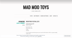 Desktop Screenshot of madmootoys.wordpress.com