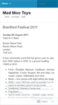 Mobile Screenshot of madmootoys.wordpress.com