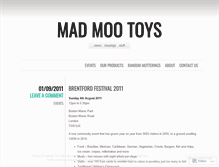 Tablet Screenshot of madmootoys.wordpress.com