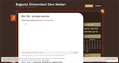 Desktop Screenshot of bogazicinotlari.wordpress.com