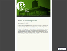 Tablet Screenshot of ccgm.wordpress.com