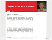 Tablet Screenshot of matthopper.wordpress.com
